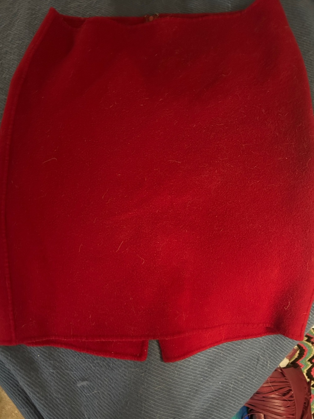 Talbots Red Mini Skirt